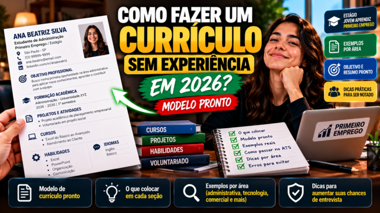 Como fazer um currículo sem experiência?