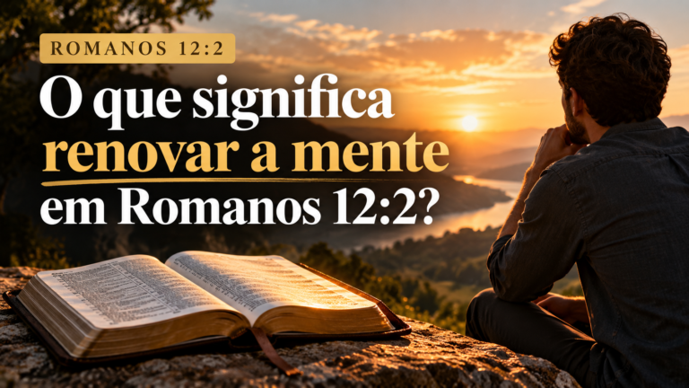 O que significa renovar a mente em Romanos 12:2?